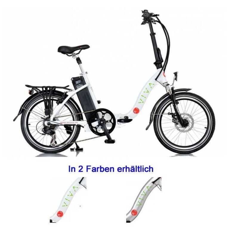 Asviva B12 Elektro-Klapprad Power Pedelec 20 Zoll
