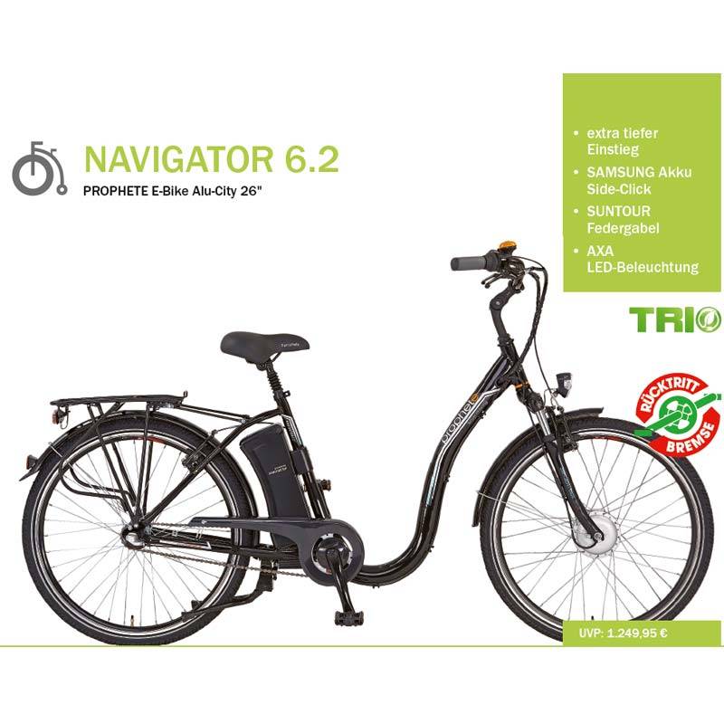 Prophete Navigator 6.2 TiefeinsteigereBike im Test