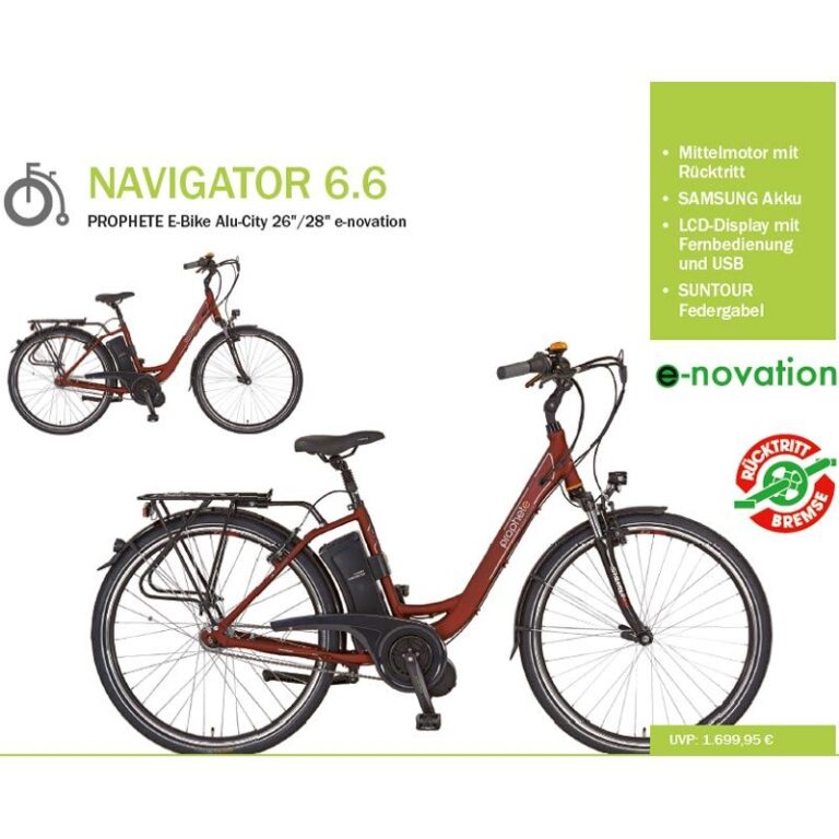 Prophete Navigator 6.6 Mittelmotor eBike