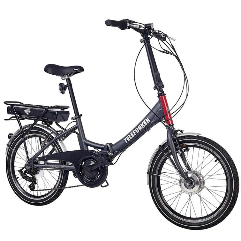 Info: Telefunken F800 Kompakt – 20″ Faltrad E-Bike