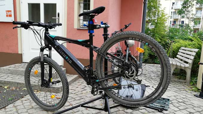 E-Bike in der Werkstatt